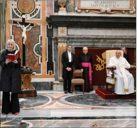 Pope receives cartoonitis 2