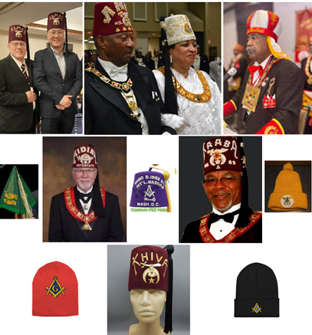 Sombreros masónicos