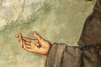 hand of st francis